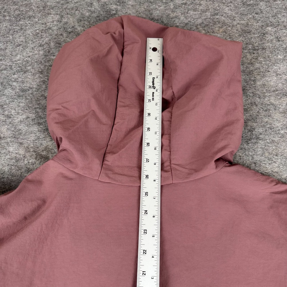 Nike Sportswear Everything Woven Jacket Full Zip Hooded Pink Womens Large L - Picture 10 of 11